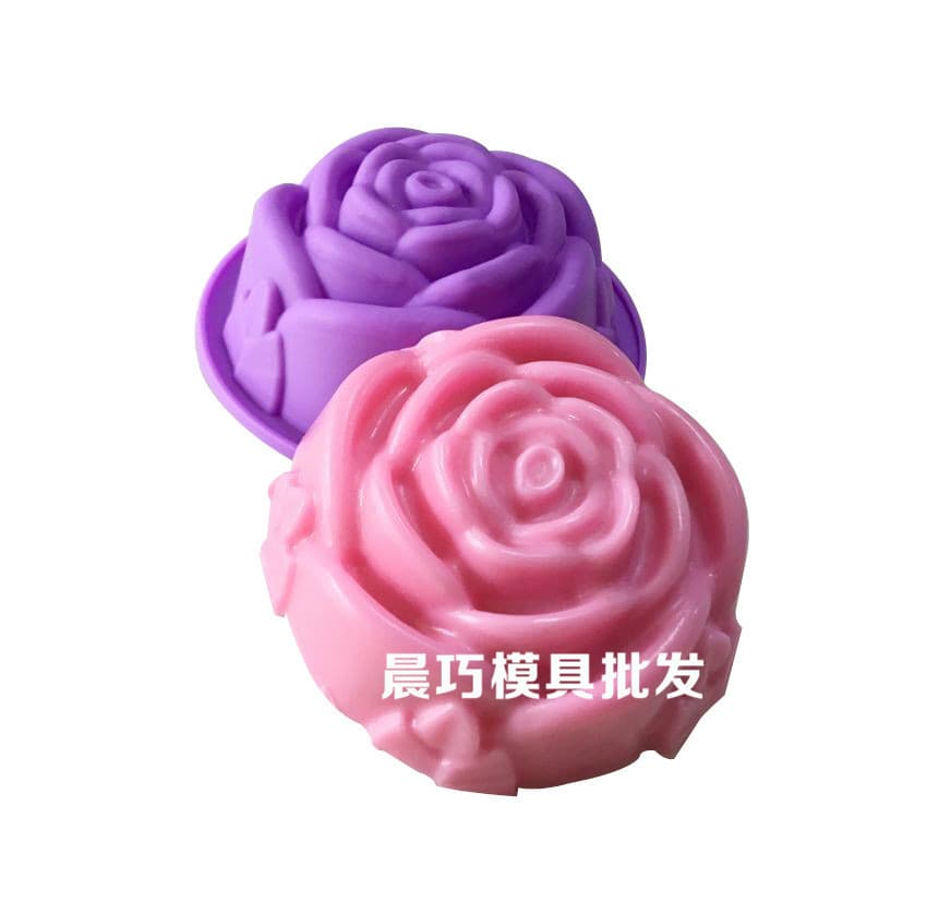 Single Rose Mold Handmade Soap Mold Cake Mold High Temperature Resistant 60ml