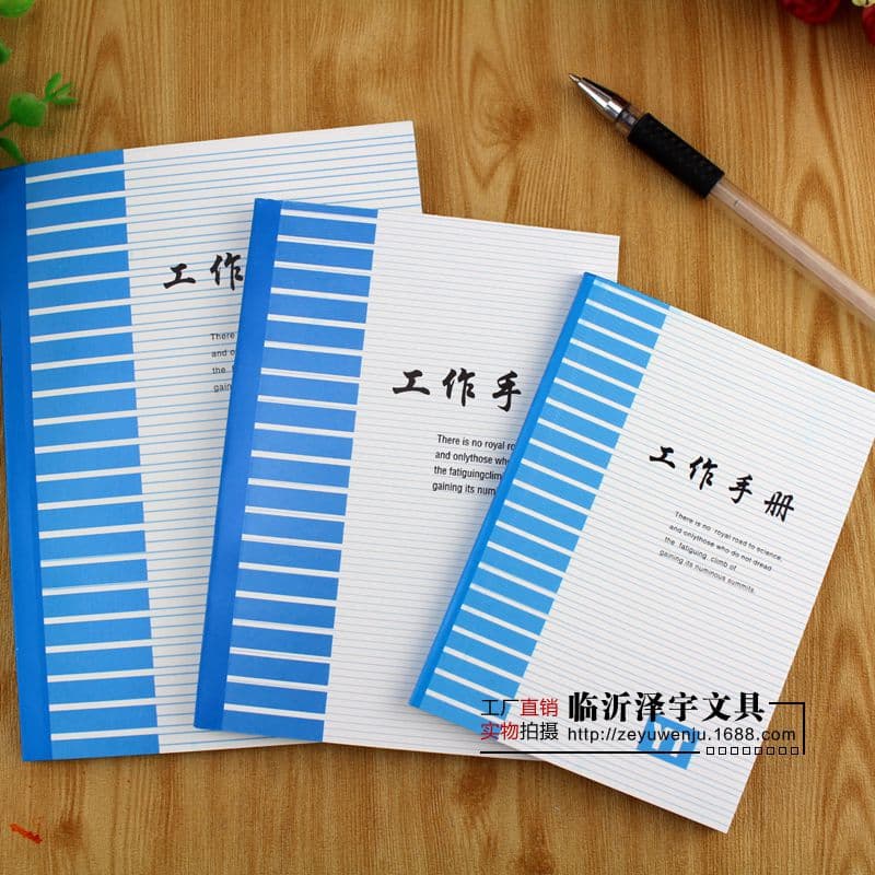 Wholesale business work journals, pocket-sized memo books, softcover portable pocket pads, 36K/50K/64K sizes