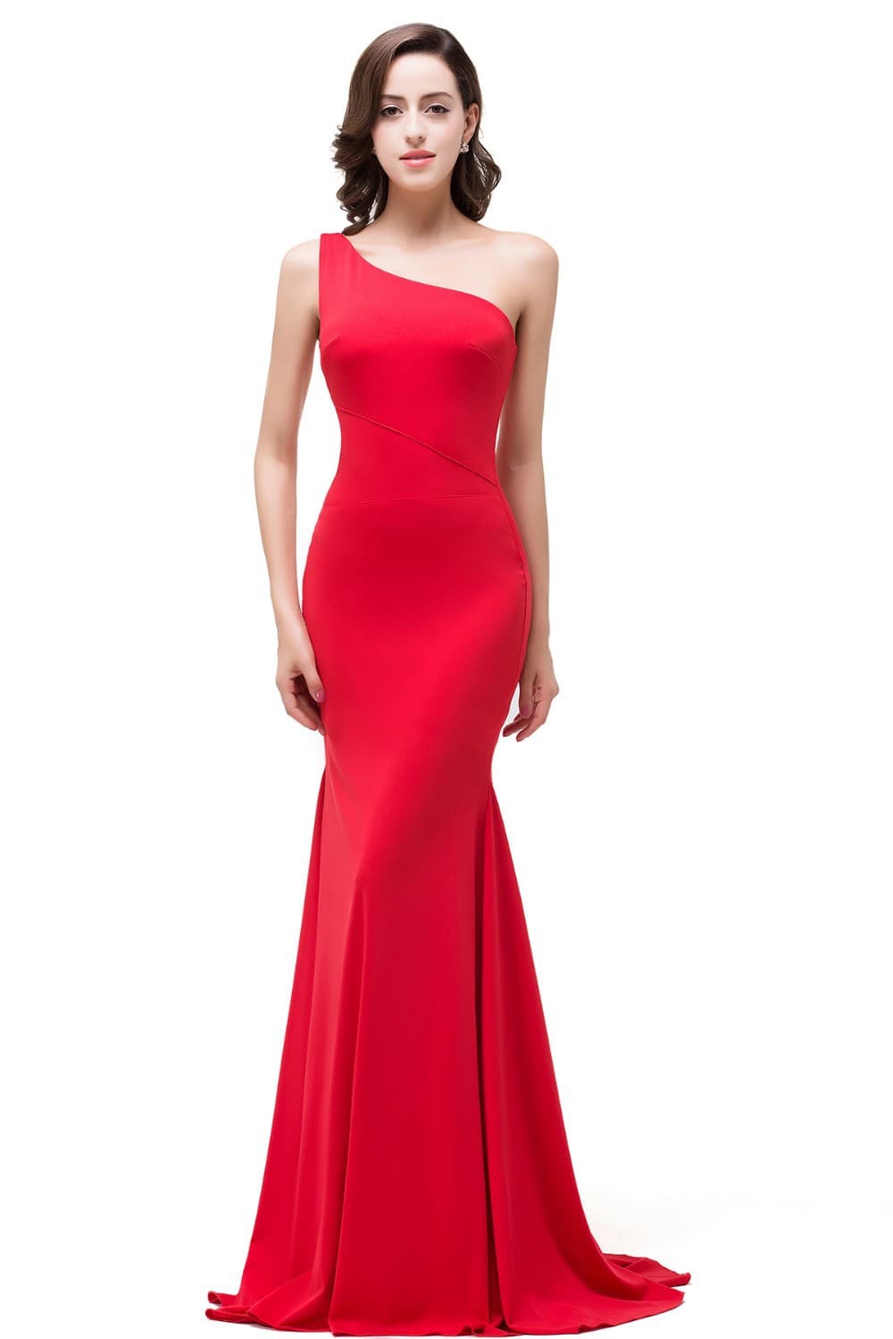 Women's Graduation Prom Evening Gown, Strapless Bridesmaid Toast Dress, Studio-Themed Outfit, Long Skirt