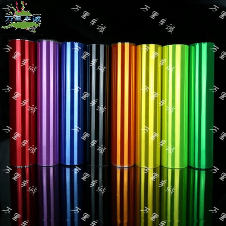 Car Glossy 3-Layer High-Gloss Headlight Color Change Film, Taillight Film, Transparent Film, Car Light Wrap