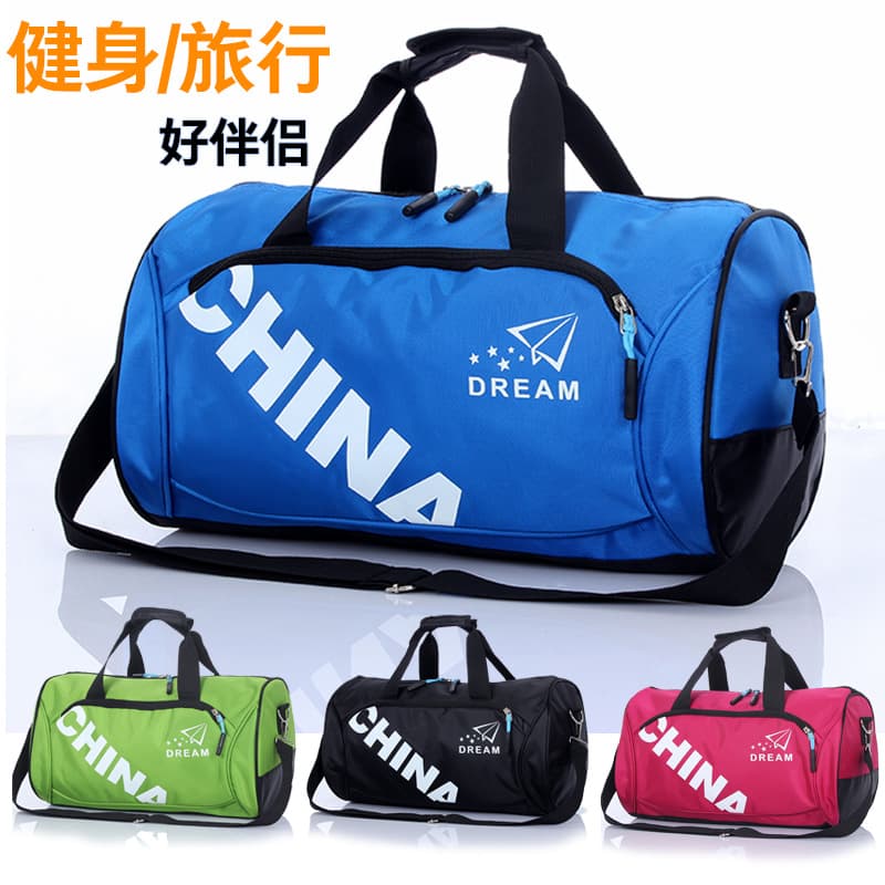 Sports bag, fitness bag, men's cylindrical bag, handheld travel bag, small luggage bag, women's shoulder bag, training bag, drop shipping