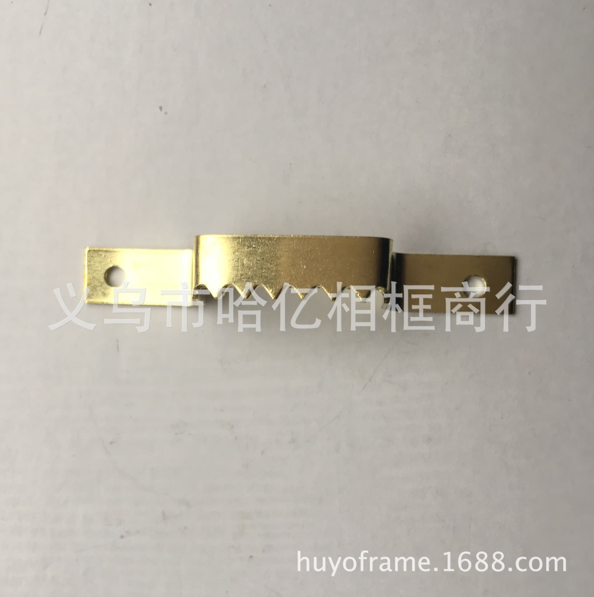 Picture Frame Hooks Hardware Clock Movement Hooks with Elevated Serrated and Bow Hanging
