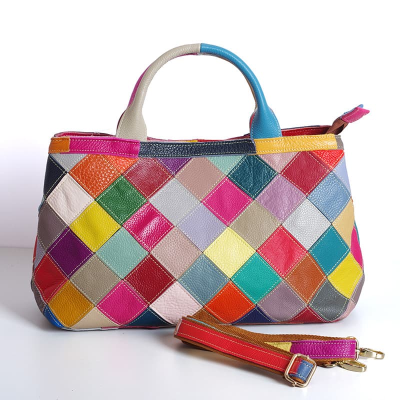 Fashionableuniquetrendy Women's Crossbody Bag Newstyle Genuinecow Leather Handbag Shoulderbag Unisex Ladies Purse