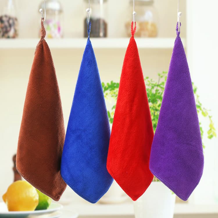 Wholesale Car Wash Towel 30x30 Double-Sided Microfiber Car Polishing Cloth, Glass Cleaning Towel