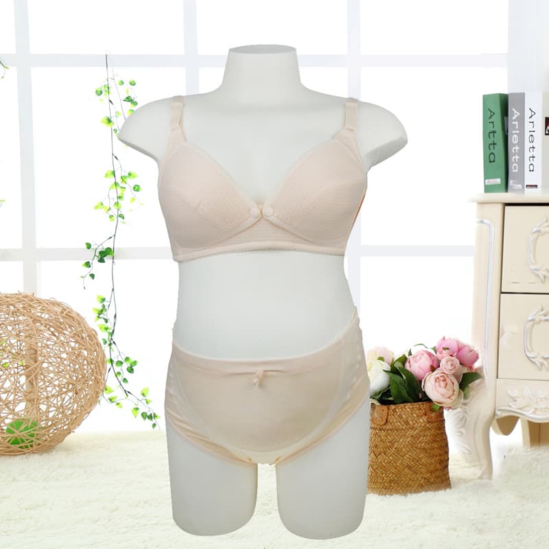 Leimousi padded front-opening bra, nursing bra, maternity bra