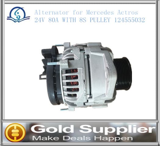 Supply Actros 24V 80A Alternator 124555032