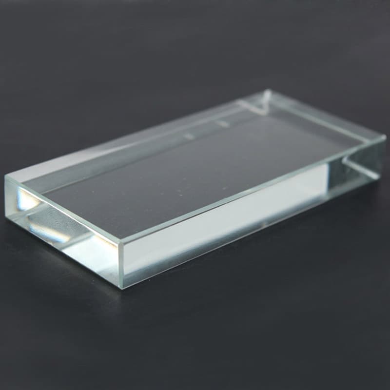 Grafting Eyelash Tool Long Strip Crystal Plate Glue Glass Container Eyelash Gel Dropping Gasket Stereo Not Hurt Hands