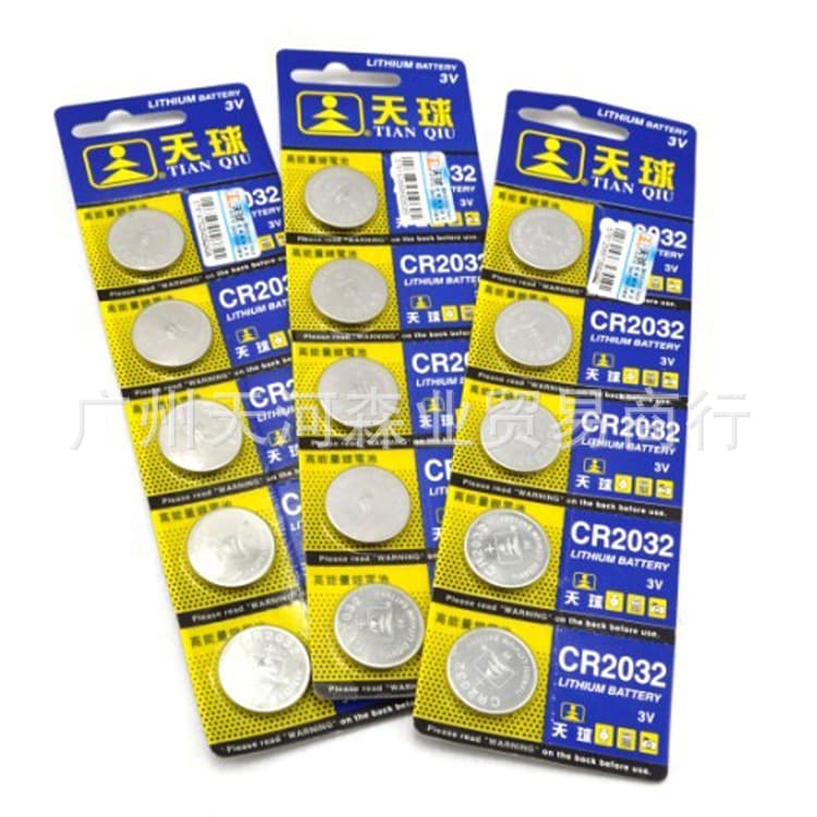 Tianqiu Motherboard Battery CR2032 Button Cell High Energy Lithium Battery