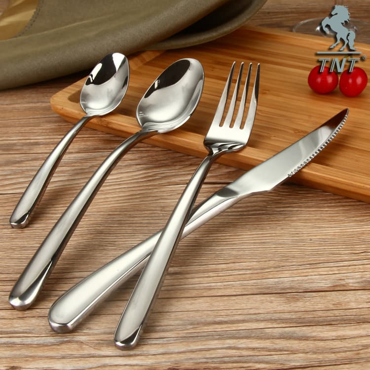 Hotel Stainless Steel Knife Fork Western Tableware Steak Knife Fork Spoon