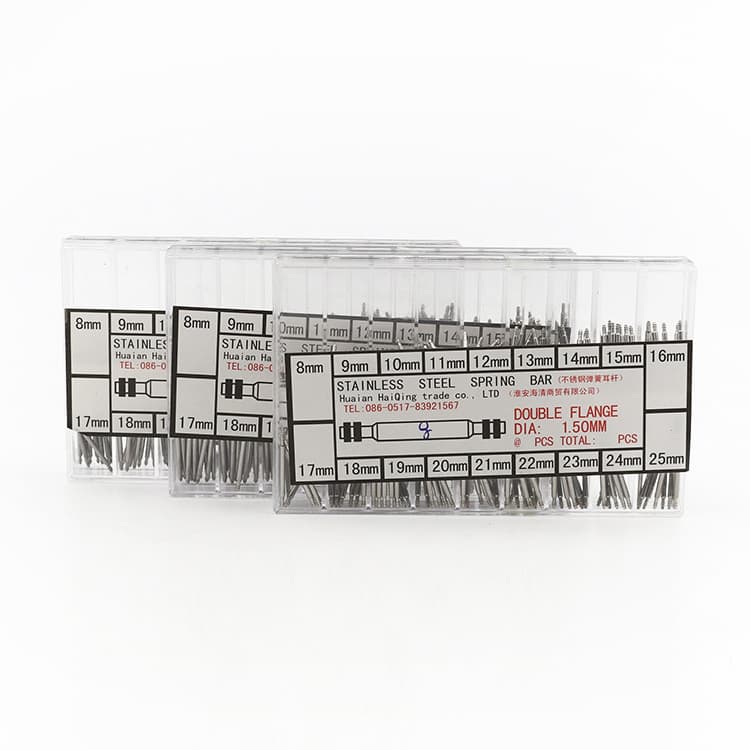 Hot Selling Watch Repair Tool Strap Accessories Spring Bar Box Watch Spring Pin Strap Connecting Rod