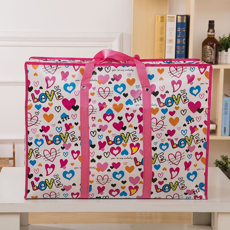 Cross-border non-woven moving bag wholesale large capacity thickened luggage bag hand luggage bag storage bag
