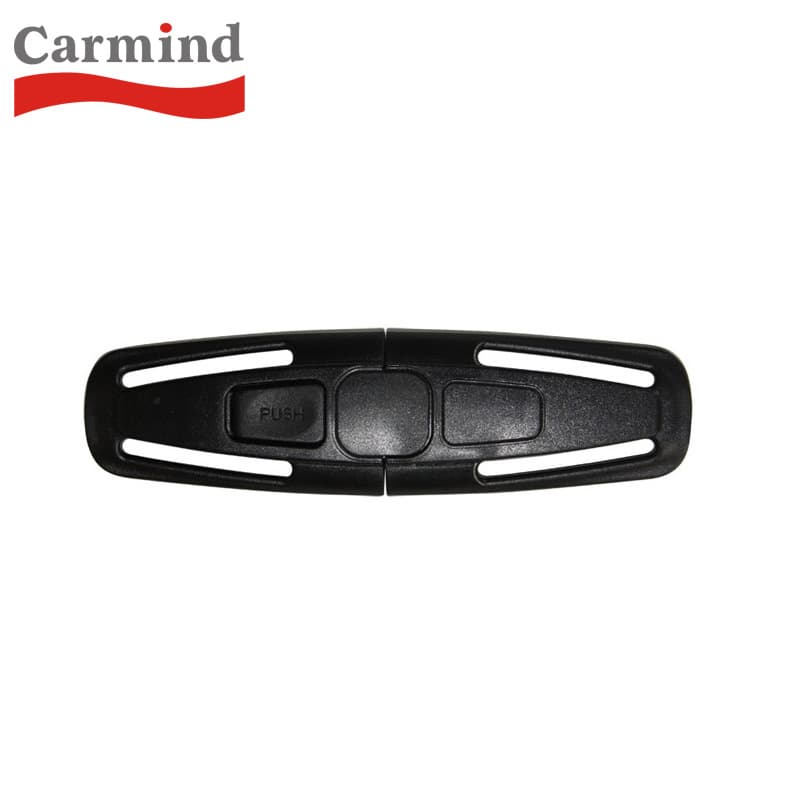 5-point harness for child car seats with chest buckle and buckle; child car seat buckle