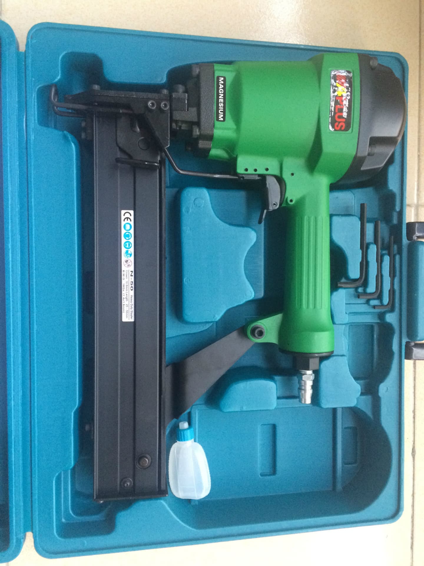 APLUS Yantian N50 Pneumatic Staple Gun N851 Staple Gun U-Type Staple 50mm N-Type Staple Gun
