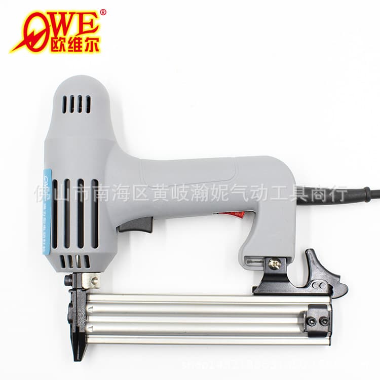Air Powered Pneumatic Nail Gun Pistol Hardware Tool High Power Fast Speed Durable For Woodworking Furniture Assembly