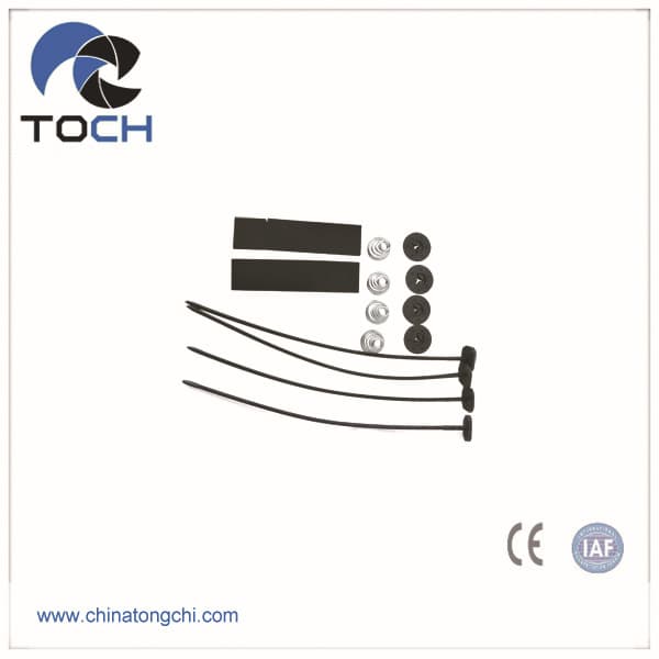 Supply radiator fan accessories/mounting feet/zip ties for universal fans