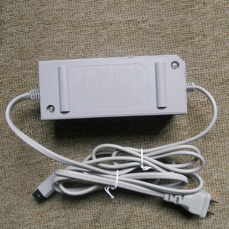 WII Power Cord Nintendo Game Console Charging Accessory Power Adapter Handheld Charger Cable Wholesale