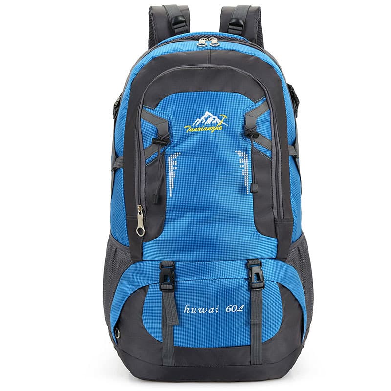 Large Capacity Backpack Outdoor Hiking Backpack 60L Unisex Travel Backpack Sports Waterproof Travel Bag