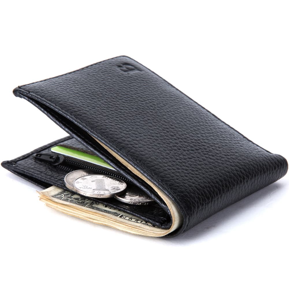 New Hot-Selling Men's Short Wallet Cowhide Korean Style Youth Horizontal Wallet Trendy Card Holder Wholesale