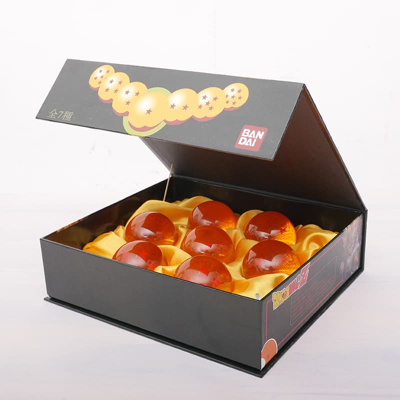 Exquisitely Crafted 3.5" Dragon Ball Seven Dragon Balls Ornament 7 Star Seven Balls Office Culture Other Material Crafts