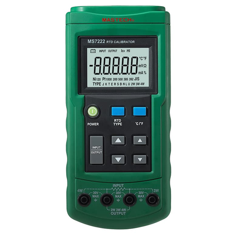 MASTECH MS7222 Platinum Resistance Calibrator