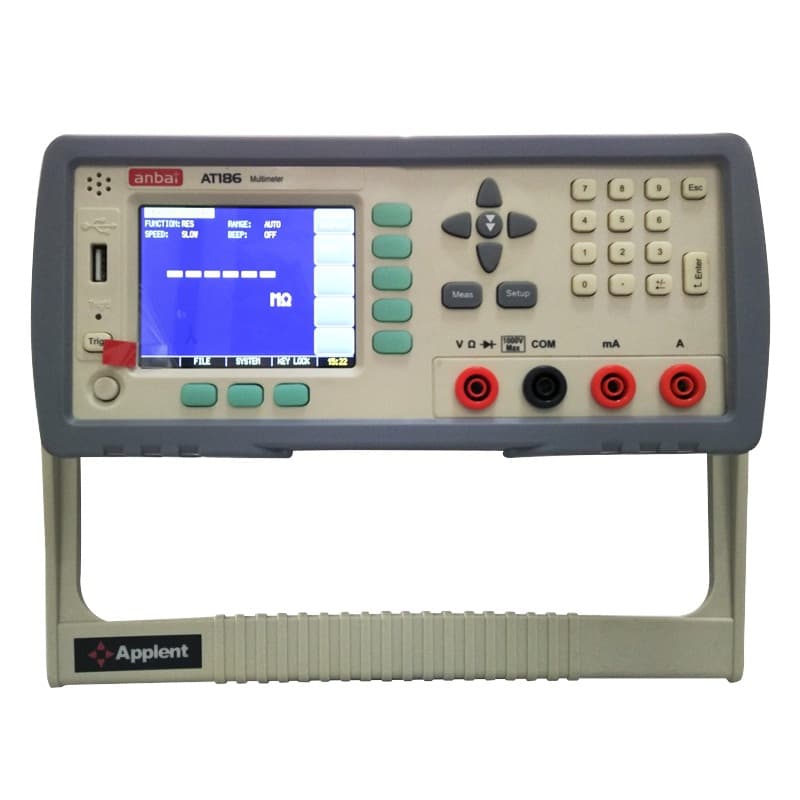 Anbai AT188 New Fast and Accurate (151/2) Desktop Digital Multimeter Touch Screen Tester