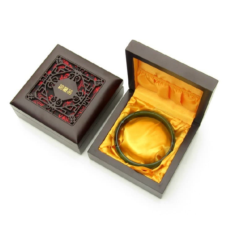 Handle Packaging Box Jade Bracelet Box High-end Jewelry Bracelet Box Collectible Sifu Handstring Box