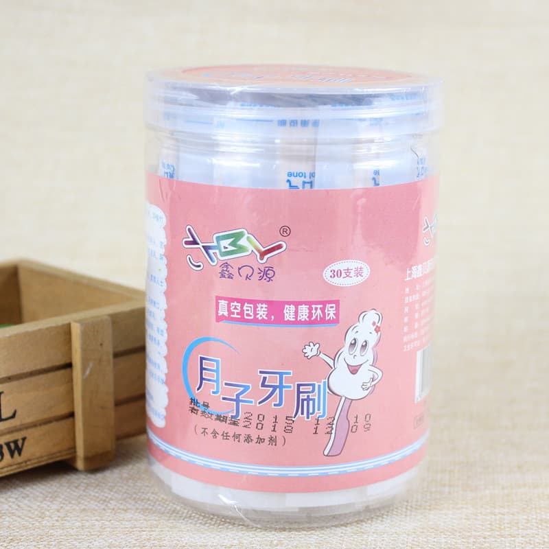 Xinbeiyuan Postpartum Toothbrush, Extra-Soft Disposable Toothbrush for New Mothers, 30-Pack Individually Wrapped