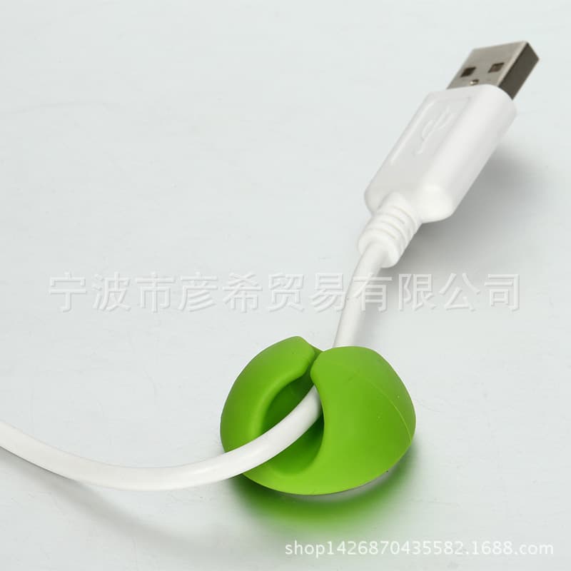 Factory Direct Single Hole High-Quality Cable Clamp for Integrated Wiring, Mouse Cable Manager, Wire Clip