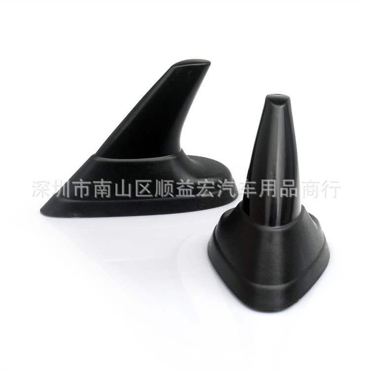 Universal Car Rear Wing Shark Fin Antenna Roof Mounted No Drilling Required For Saab Vehicles