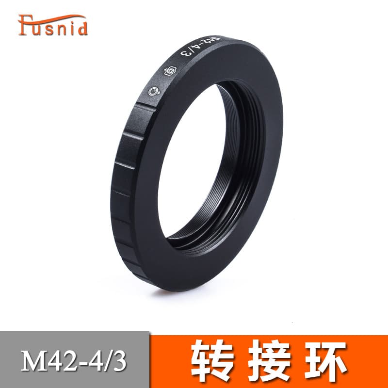 FUSNID M42-4/3 Adapter Ring for M42 Screw Mount Lens to Olympus 4/3 DSLR Body
