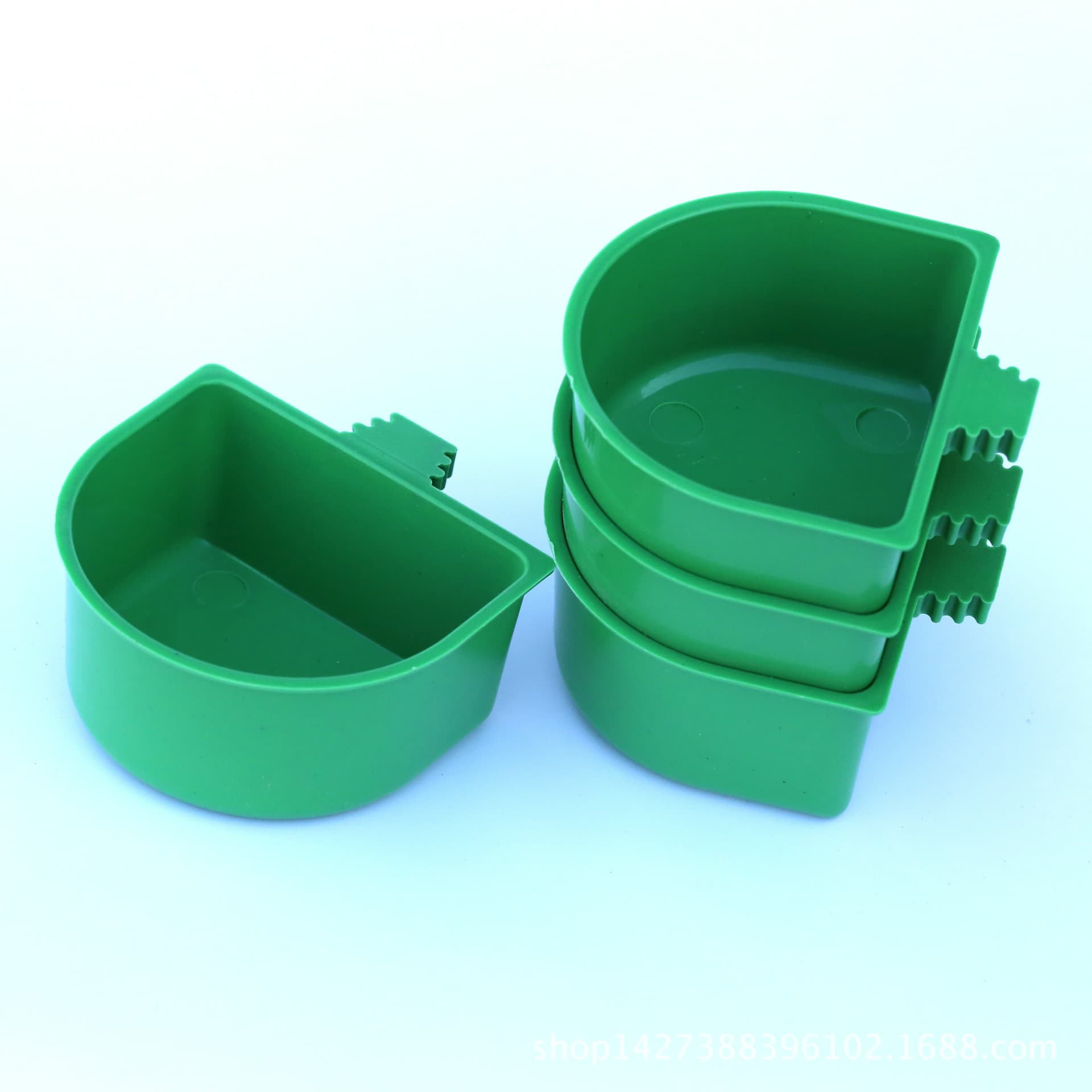 Universal Wire Cage Clip-On Feeder for Bird Cages, Rabbit Cages, Bird Food Trough, Bird Food Bowl, Bird Supplies