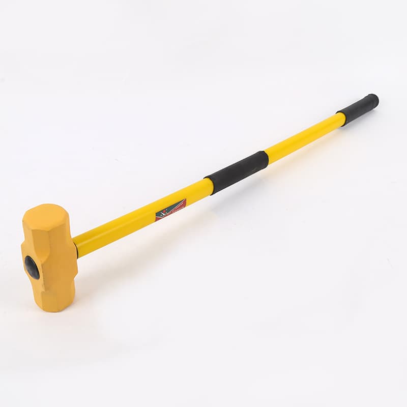 [Factory Supply] Sledgehammer with Shock-Absorbing Fiber Handle, Octagonal Hammer, Stone Hammer, Shock-Absorbing Handle Sledgehammer