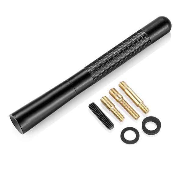 Car Antenna Signal Carbon Fiber Antenna Vehicle Modification Antenna Metal Receiving Antenna Radio