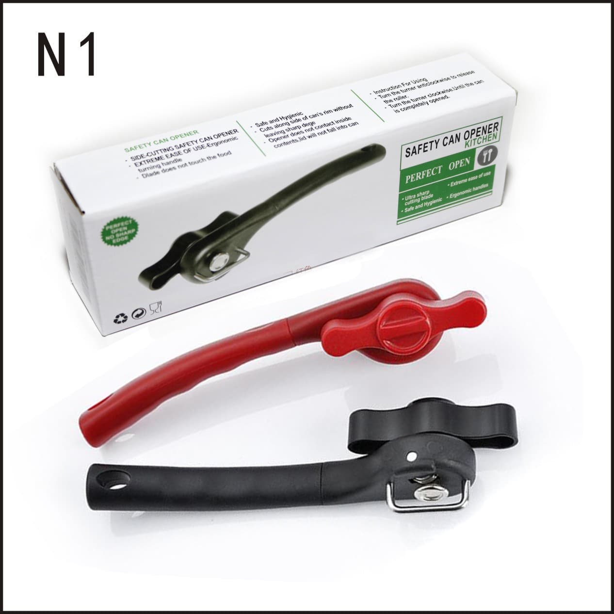 Can Opener Bottle Opener Color Box Packaging Multifunctional Stainless Steel Can Opener