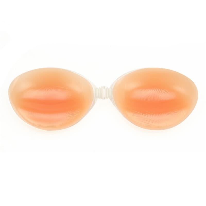 Thickened Three-Dimensional Silicone bra nude bra Thin Upper and Thick Lower Women's Bust Sticker Invisible bra