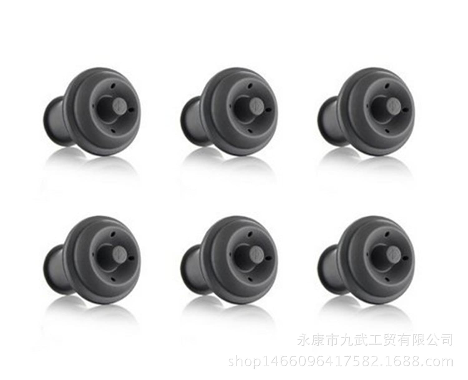 JW Wine Stopper, Vacuum Wine Stopper, Single Vacuum Pump Bottle Stopper for Wine