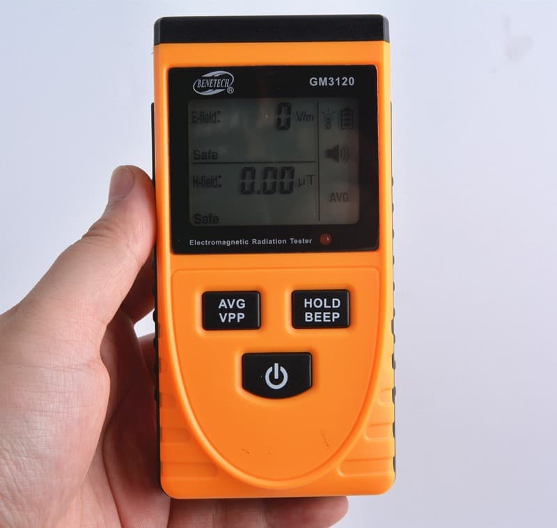GM3120 Household Radiation Detector Electromagnetic Wave Radiation Meter Dual EMF Measurement Mobile Phone Radiation Monitor