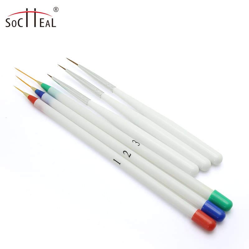 Hot-selling Nail Art Brush Set 6-Piece Painting Brushes Nail Art Supplies Nail Tools Drawing Brushes Export Model