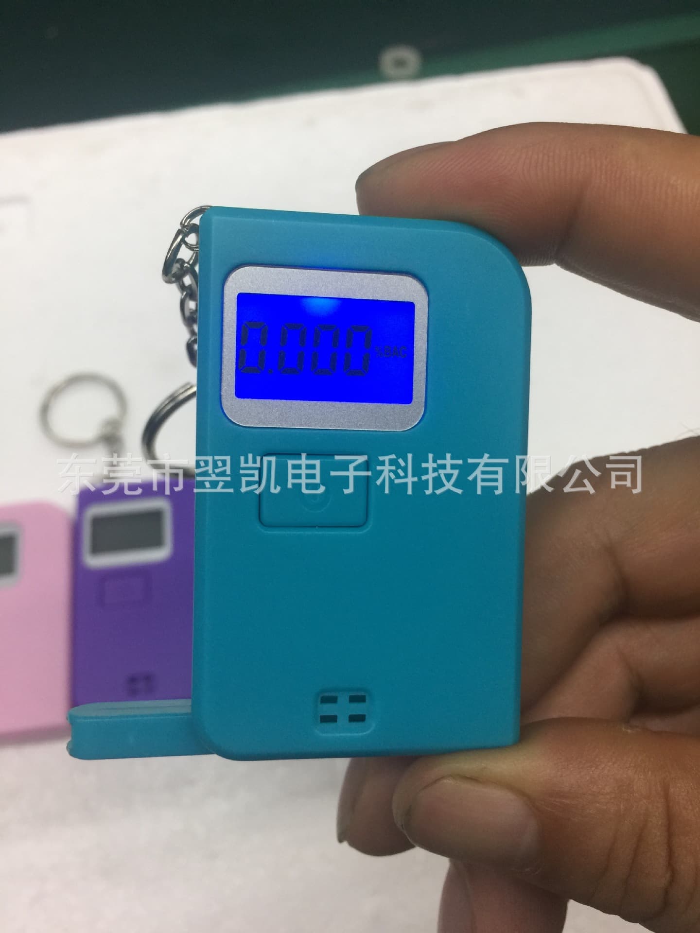 Mini High-End Product from Manufacturer, High-Precision Police Alcohol Safety Breath Tester for Exhalation