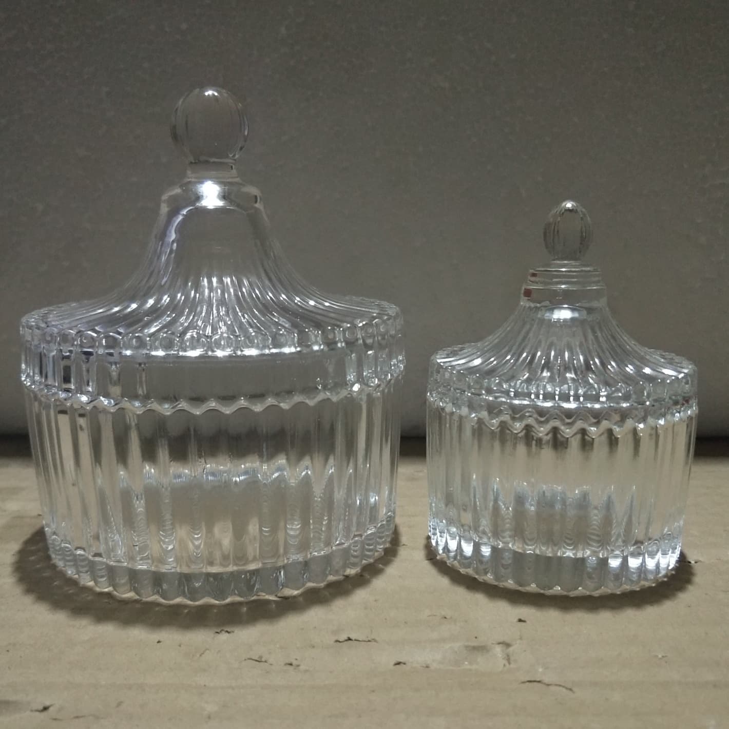 Glass Candle Holder Glass Cup Jelly Candle Cup Scented Candle Cup Mongolian Tent DIY Candle Materials