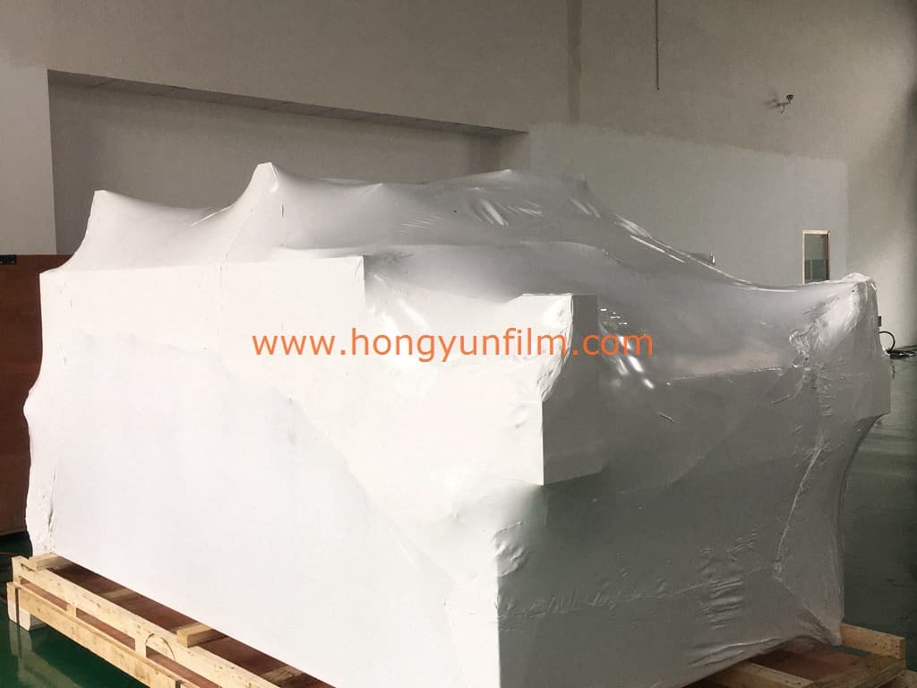 Air conditioning elevator packaging, ship packaging, aircraft packaging, yacht packaging, bullet train packaging shrink film