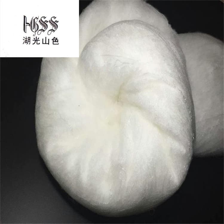 Factory Double Cocoon Silk Comforter Filling, Bare Silk Core, Mulberry Silk Long-Fiber Wadding, Handmade Winter Quilt Material