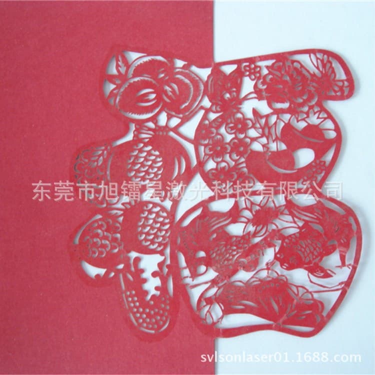 Invitation and Admission Notice 3D Pop-up Card Laser Engraving and Etching Processing for Acrylic and Wood Boards, Large-Area Laser Work