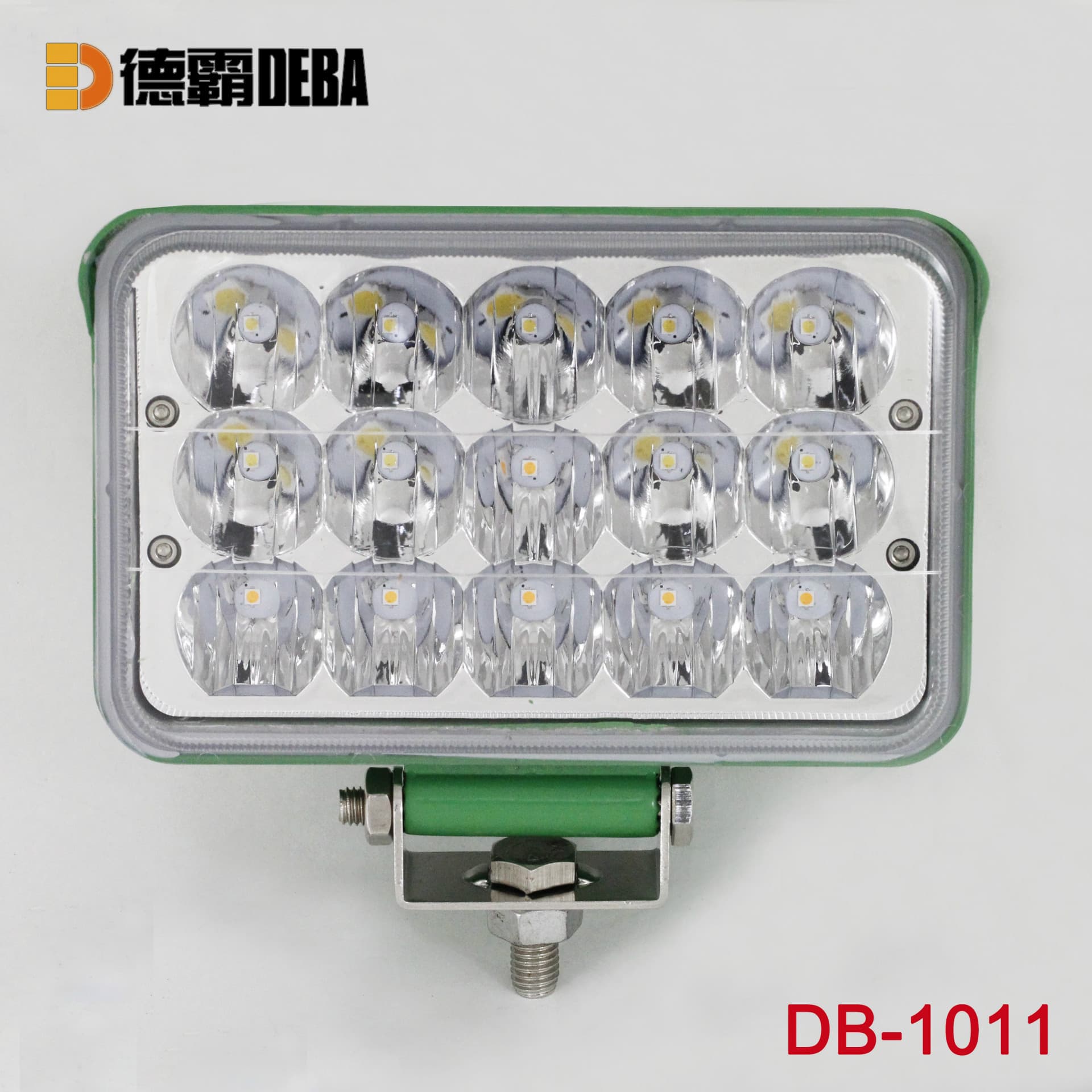 Deba manufacturer Qiongli LED high-power work lights, spotlights, front lights, auxiliary lights, 5-inch square reflector cup style