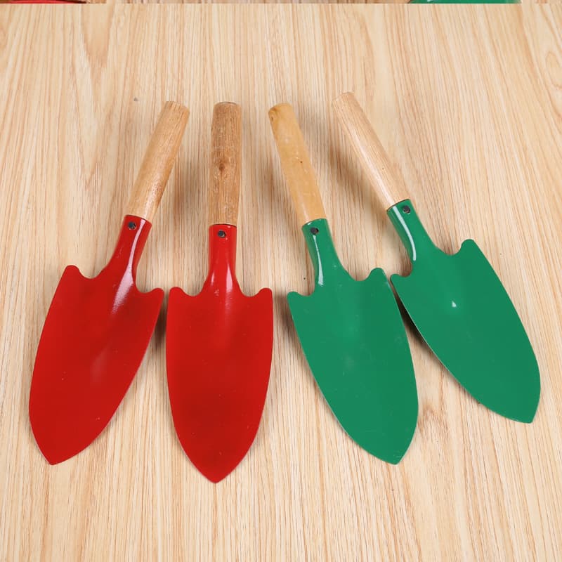 Beach Shovel Small Iron Shovel Children's Beach Shovel Gardening Tool Beach Bucket Accessories Flower Planting Shovel
