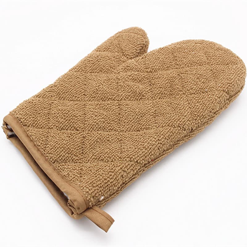 Microwave Oven Gloves Heat Resistant Oven Baking Kitchen High Temperature Anti-scald Gloves Silver Coated Gloves Wholesale