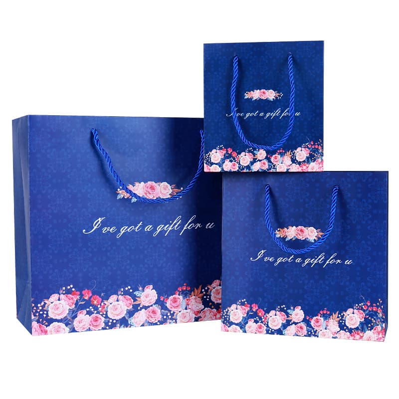 Floral Gift Bag Wholesale, Clothing Packaging Bag, Paper Bag, Handbag, Bouquet Gift Bag, Return Gift Bag in Stock