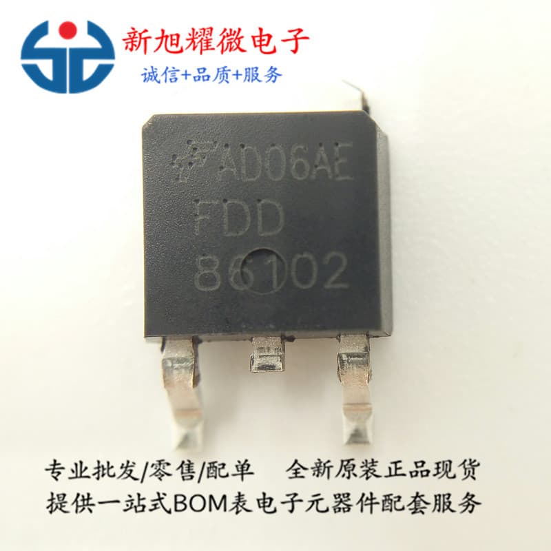 Supply MOSFET FDD86102 FDD86102LZ TO-252 Brand New Genuine Authentic