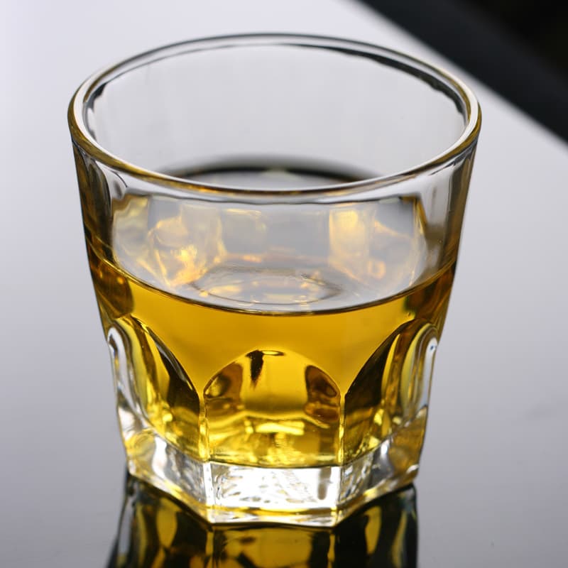 Tempered Glass Cup, Octagonal Cup, Tea Cup, Liquor Cup, Whiskey Cup, Thickened Bar, KTV Beer Cup