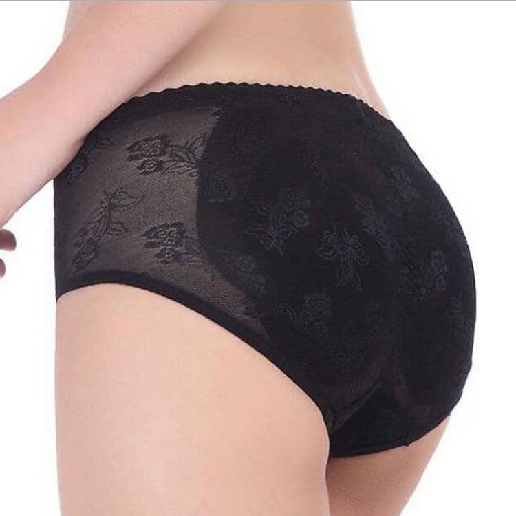 New style low-waist shaping panties with padding for butt lift and shaping triangle panties, padded hip-enhancing fake butt underwear.